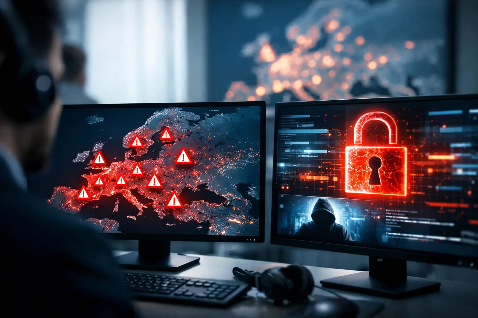 Cybersecurity Incidents in Europe Right Now