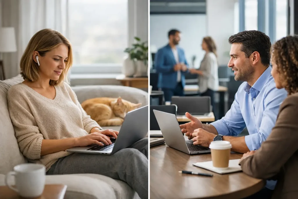 Remote Work Versus Hybrid Work: The Real Trade-Off